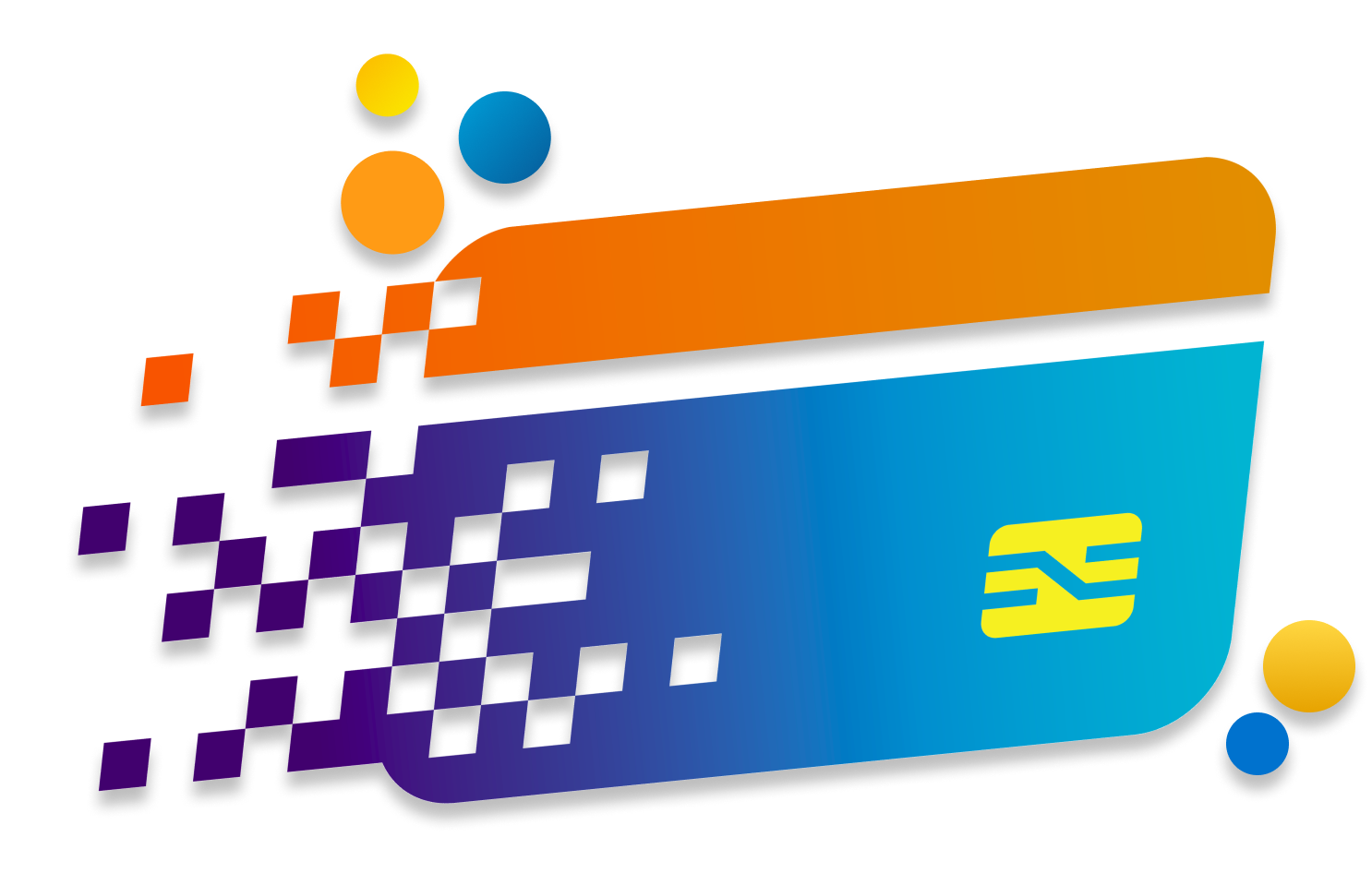 graphic of a credit card